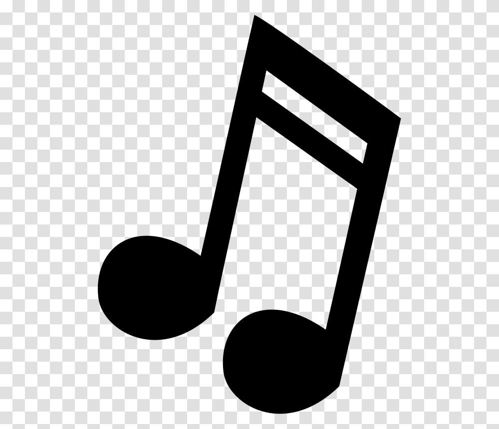 2 Musical Notes Picture, Gray, World Of Warcraft Transparent Png