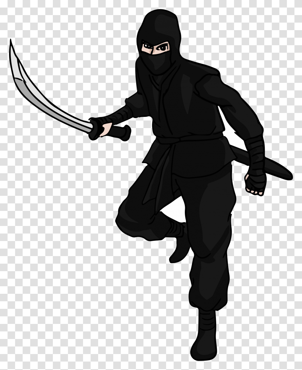 2 Ninja Pic, Person, Human Transparent Png