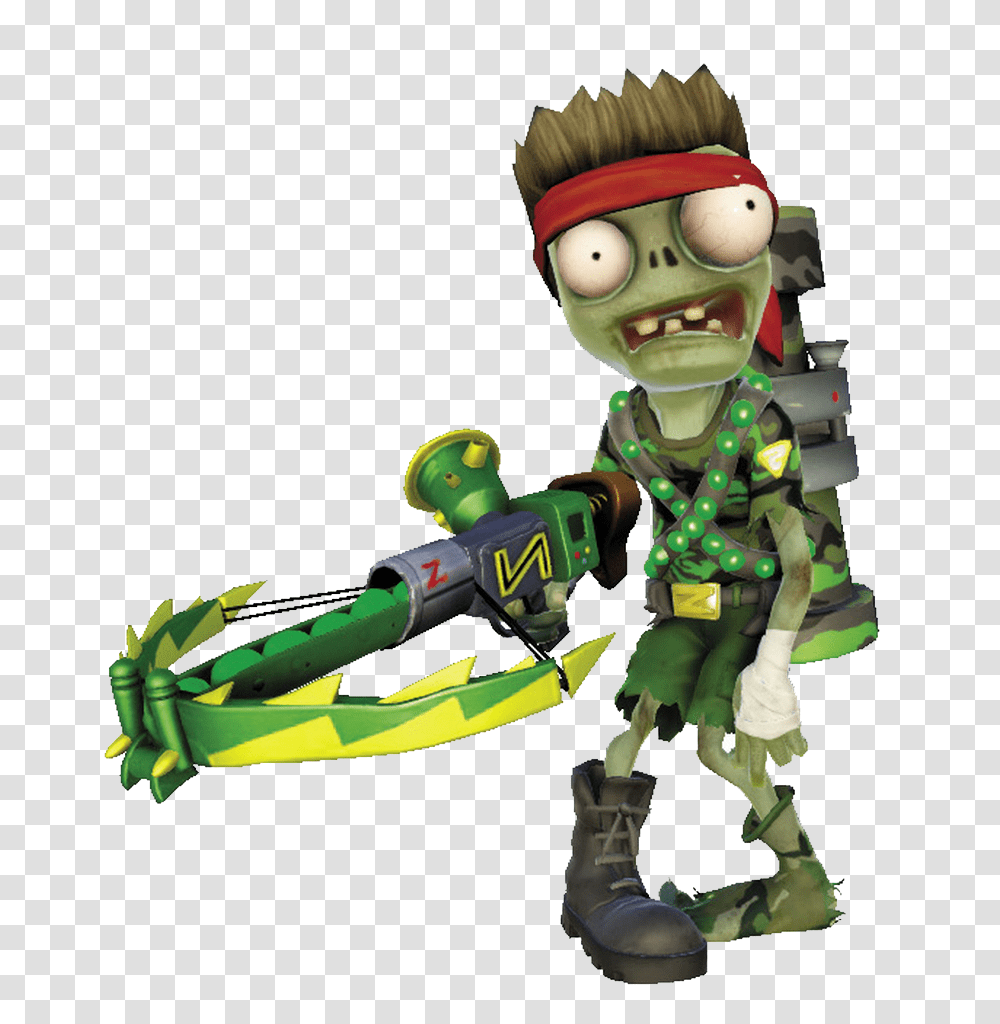 2 Plants Vs Zombies Garden Warfare High Quality, Game, Toy, Green, Elf Transparent Png