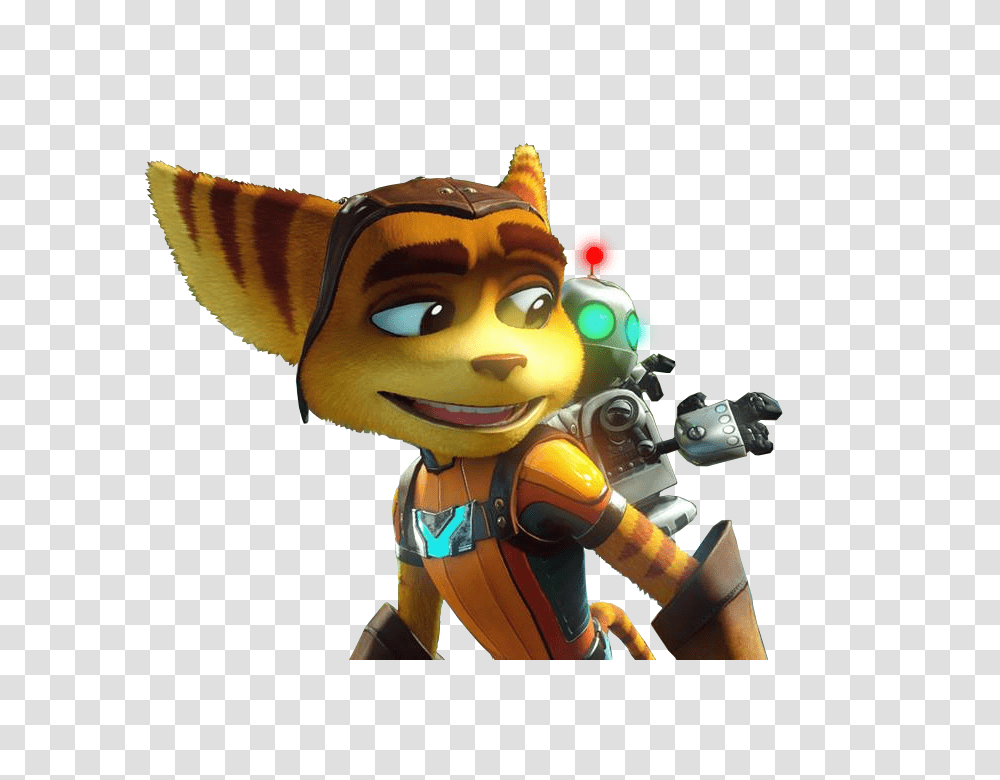 2 Ratchet Clank File, Toy, Robot, Figurine Transparent Png