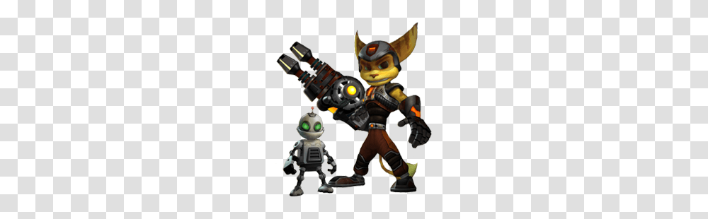2 Ratchet Clank Hd, Toy, Person, Human, Robot Transparent Png