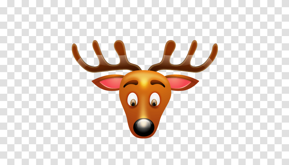 2 Reindeer, Antler, Toy, Wildlife, Mammal Transparent Png