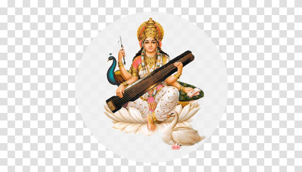 2 Saraswati Image, Religion, Leisure Activities, Musical Instrument, Lute Transparent Png