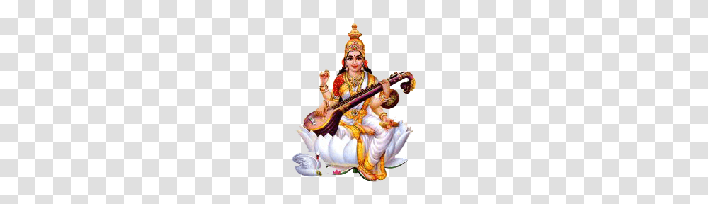 2 Saraswati Picture, Religion, Leisure Activities, Guitar, Musical Instrument Transparent Png