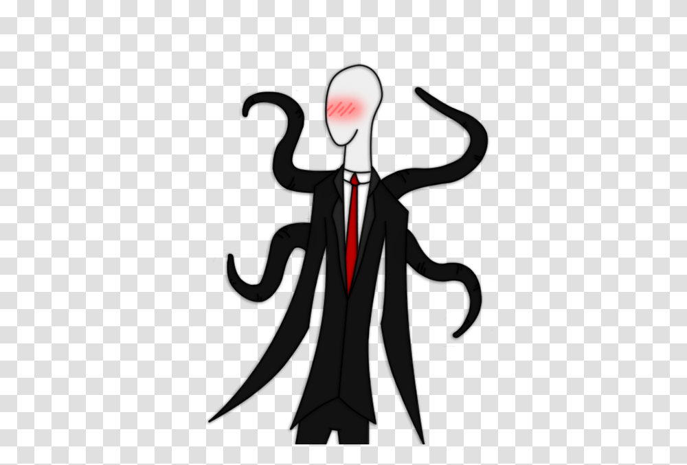 2 Slender Man Free Download, Fantasy, Tie, Accessories Transparent Png