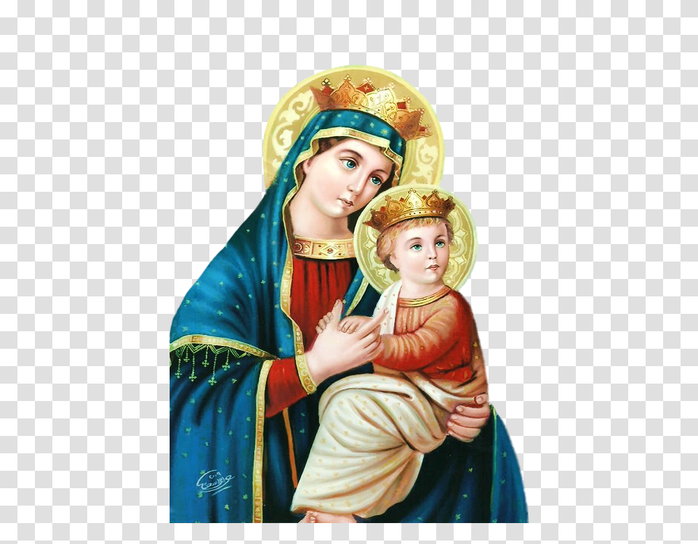 2 St. Mary Download, Religion, Person, Human, Figurine Transparent Png