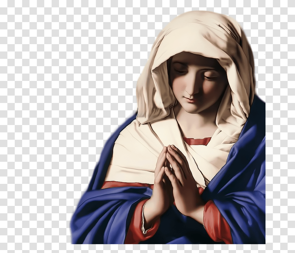 2 St. Mary Picture, Religion, Apparel, Hoodie Transparent Png