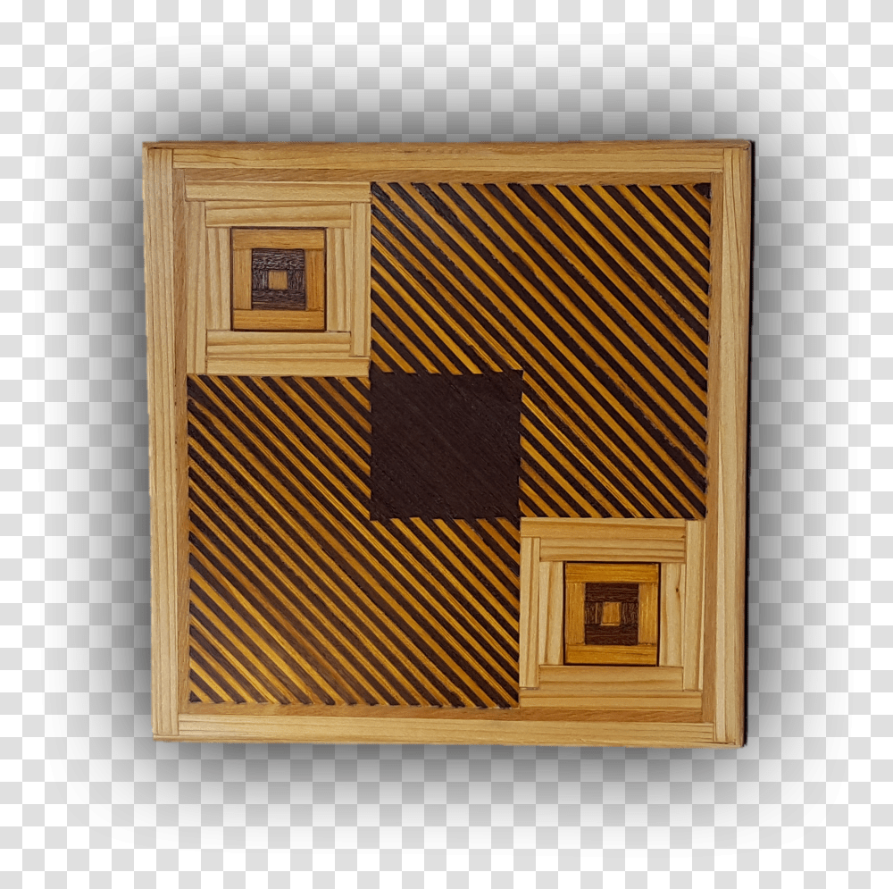 2 Superimposed Squares Plywood, Rug Transparent Png