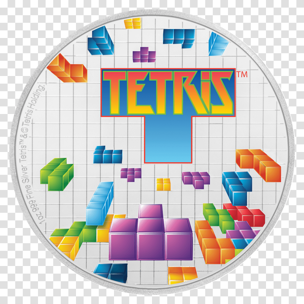 2 Tetris Silver Coin, Game, Balloon Transparent Png