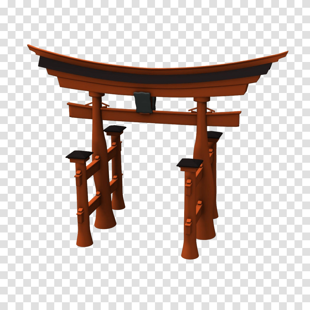 2 Torii Gate Free Image, Religion, Desk, Table, Furniture Transparent Png