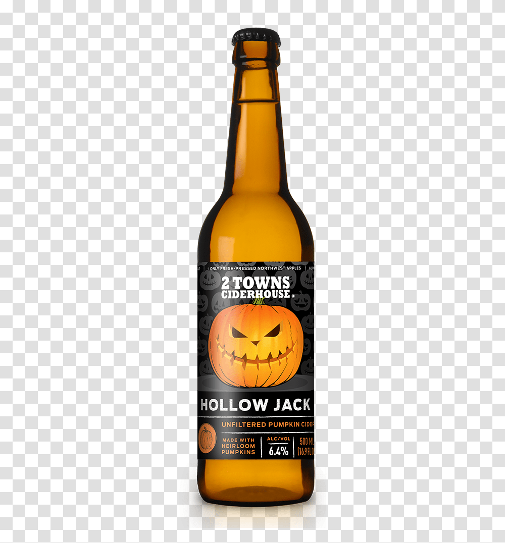 2 Towns Ciderhouse Hollow Jack, Beer, Alcohol, Beverage, Drink Transparent Png