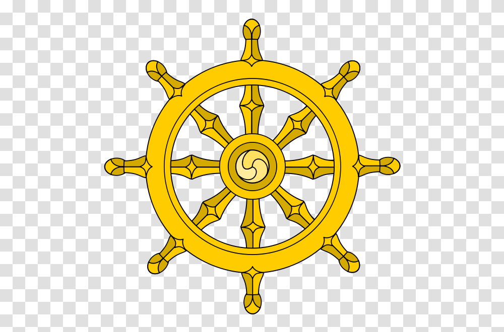 2 Wheel Of Dharma, Religion, Compass, Steering Wheel Transparent Png