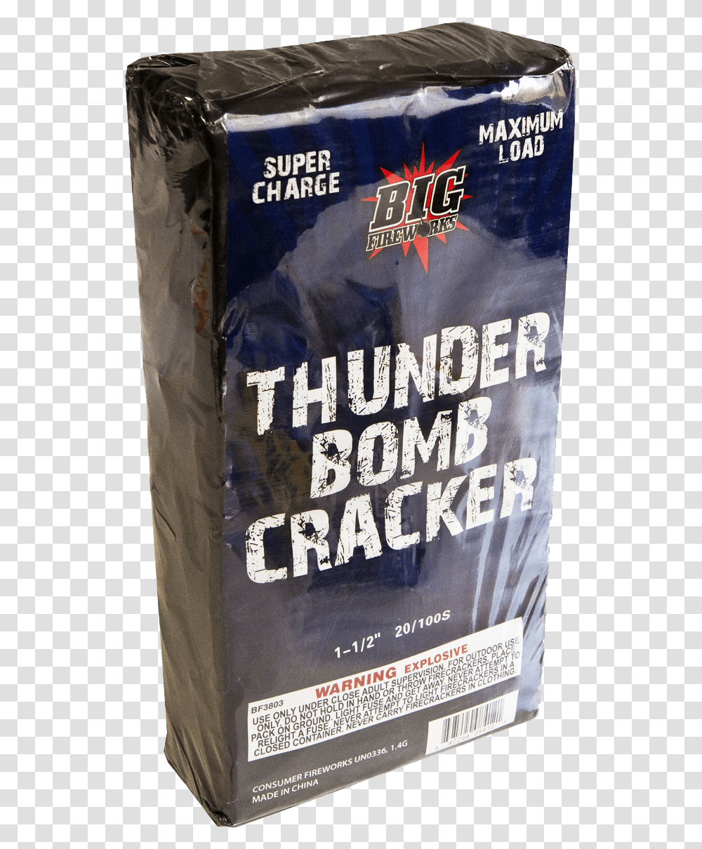 20 100 Thunder Bomb Crackers Full Brick Box, Poster, Advertisement, Flyer Transparent Png