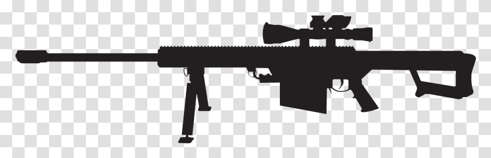 20 Inch Black, Gun, Weapon, Weaponry, Rifle Transparent Png
