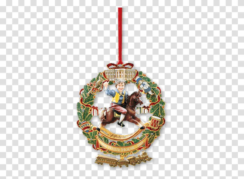 2003 White House Ornament, Person, Circus, Leisure Activities, Horse Transparent Png