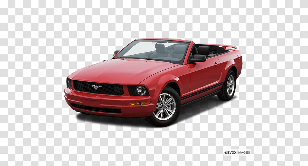 2007 2dr Ford Mustang Red Convertible, Car, Vehicle, Transportation, Automobile Transparent Png
