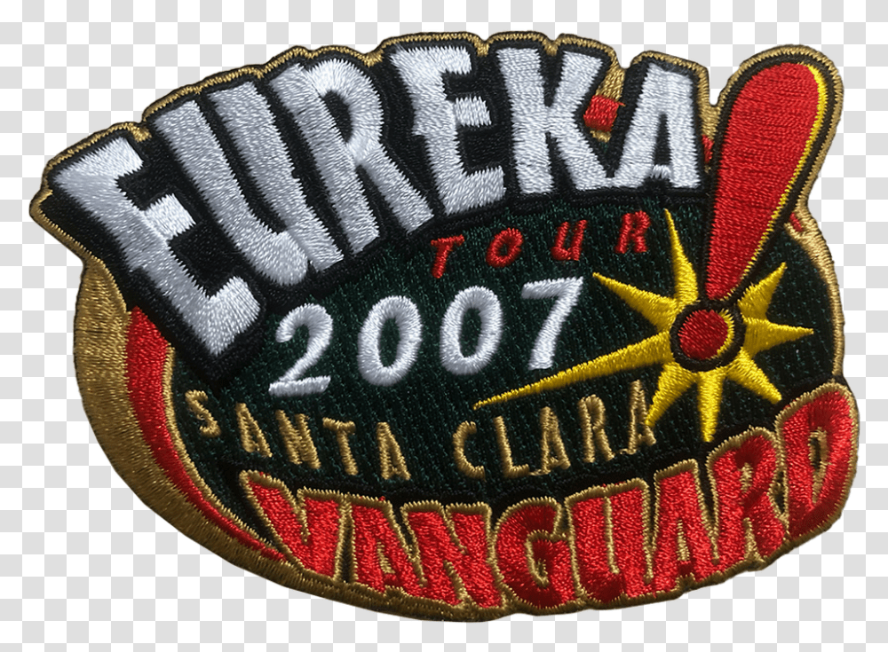 2007 Eureka Tour Patch Badge, Rug, Logo, Trademark Transparent Png
