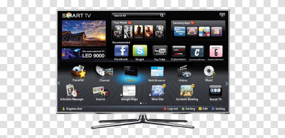 2010 Samsung Smart Tv, Monitor, Screen, Electronics, Display Transparent Png
