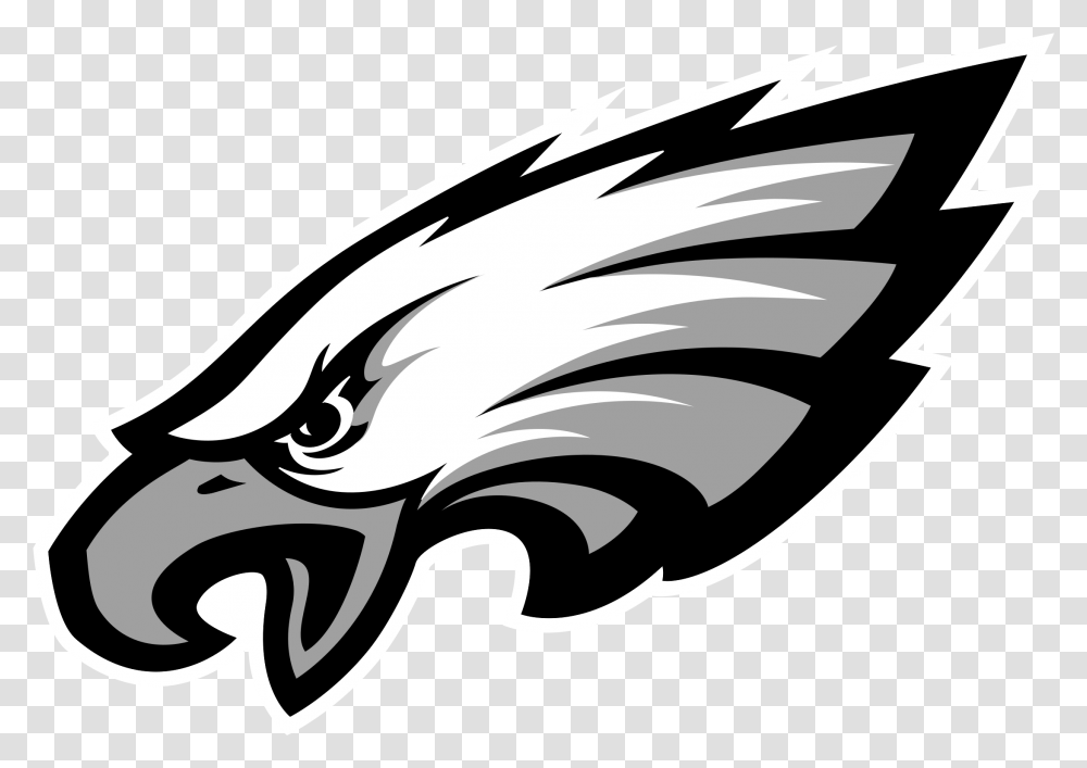 2012 Philadelphia Eagles Season Nfl Super Bowl Atlanta Philadelphia Eagles Logo, Dragon, Stencil Transparent Png