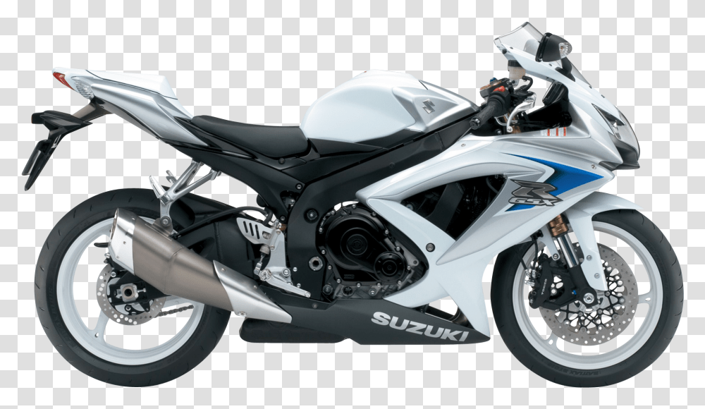 2013 Gsxr 600 White, Motorcycle, Vehicle, Transportation, Wheel Transparent Png