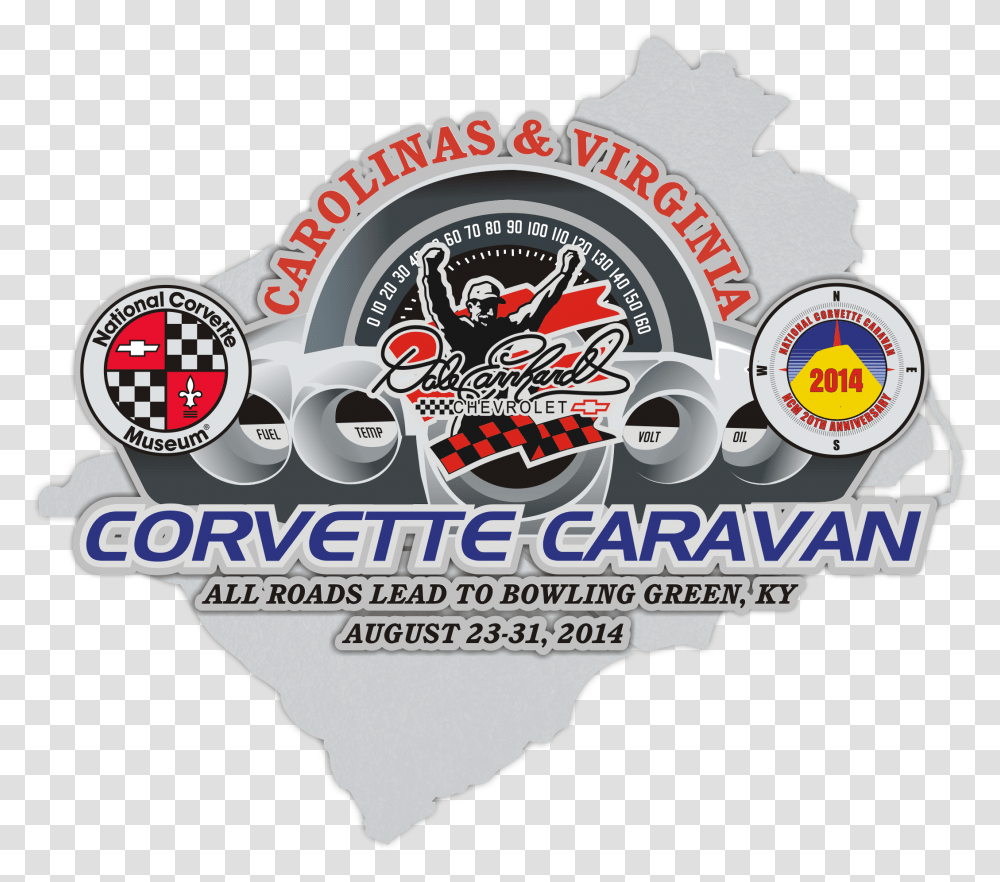 2014 Corvette Caravan Pace Car Dale Earnhardt Chevrolet National Corvette Museum, Label, Text, Logo, Symbol Transparent Png