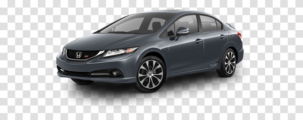 2014 Honda Civic Gray 2014 Honda Civic Ex, Sedan, Car, Vehicle, Transportation Transparent Png