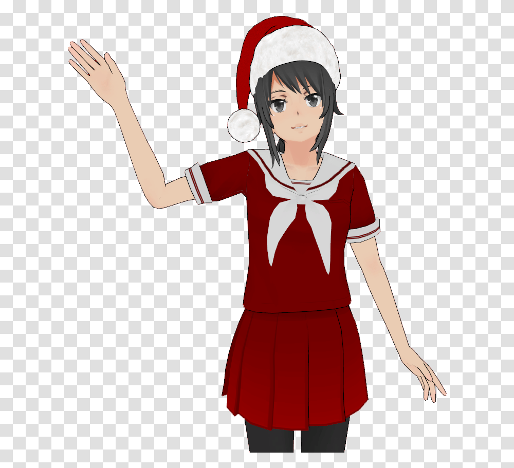 2014 Yandere Simulator Merry Christmas, Person, Human, Performer, Female Transparent Png