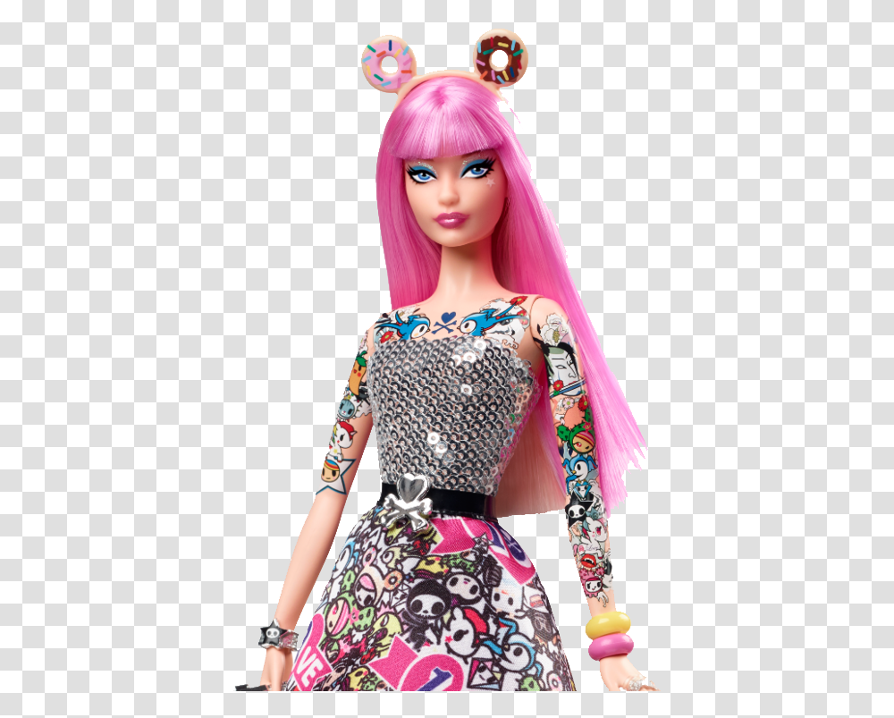 2015 Barbie Tokidoki, Doll, Toy, Figurine, Person Transparent Png