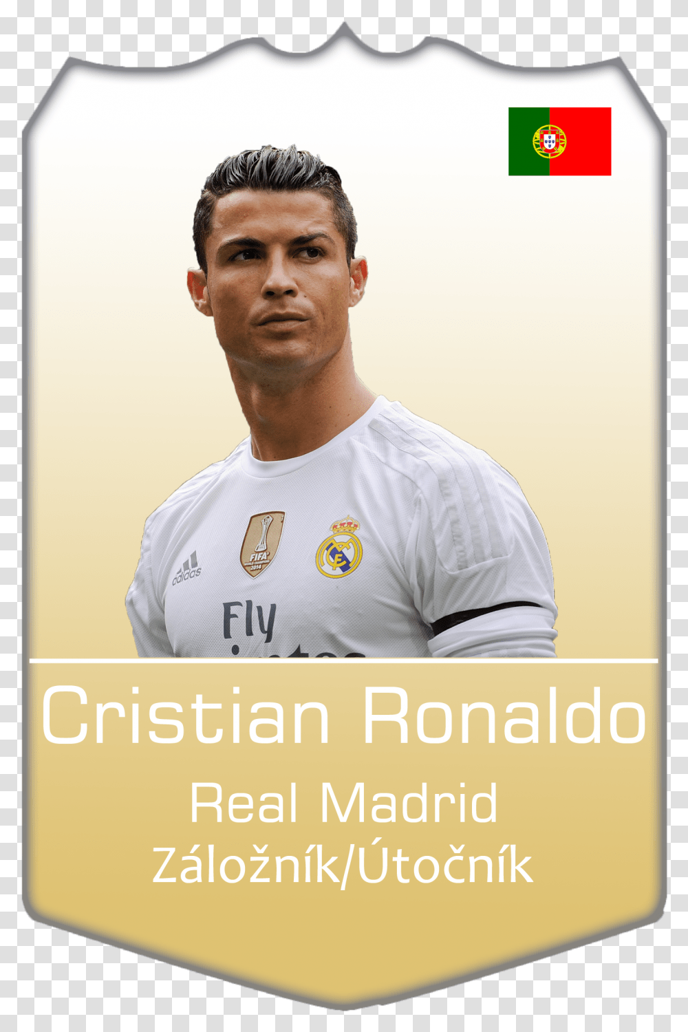 2015 Cristiano Ronaldo Real Madrid Download Kiristian Ronaldo, Apparel, Person, Human Transparent Png