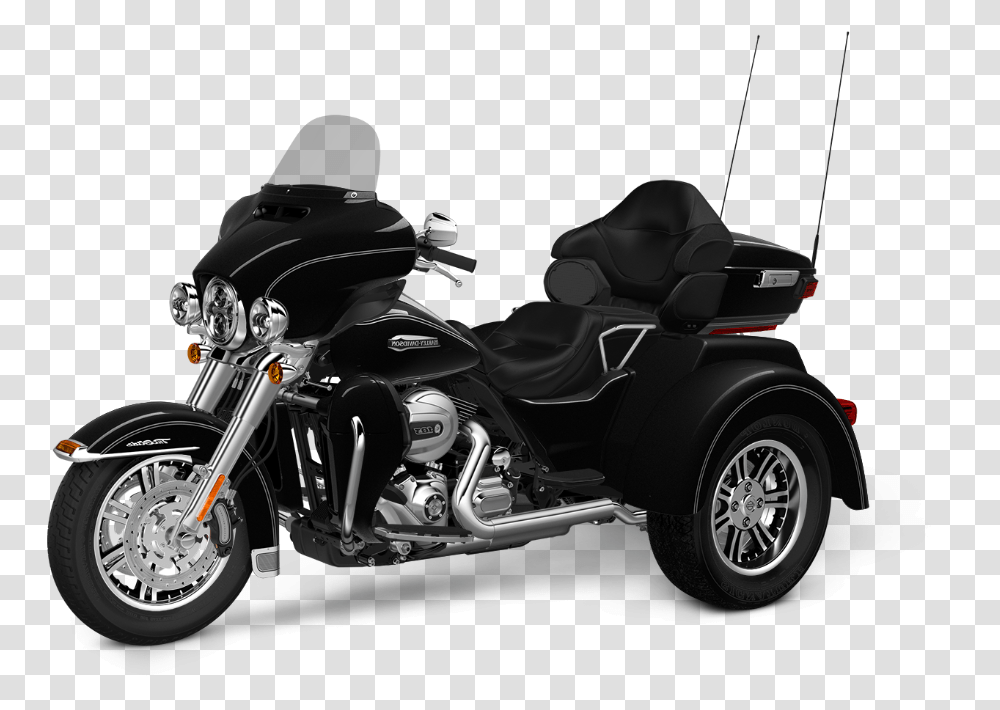 2015 Tri Glide Ultra Cruiser, Motorcycle, Vehicle, Transportation, Machine Transparent Png