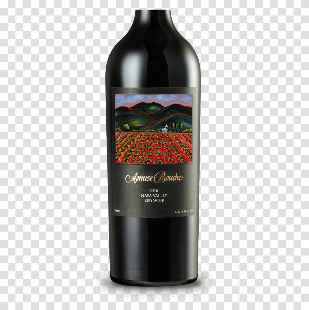 2016 Amuse Bouche Napa Valley Red Blend Amuse Bouche Napa Valley Red Wine 2014, Alcohol, Beverage, Drink, Bottle Transparent Png