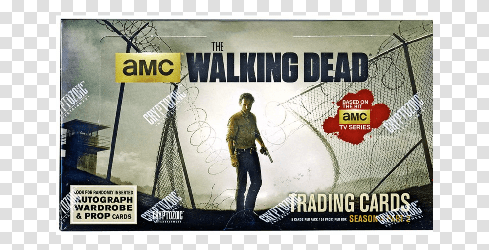 2016 Cryptozoic The Walking Dead Season 4 Part 2 Trading Walking Dead Wallpaper 4k, Person, Poster, Advertisement Transparent Png