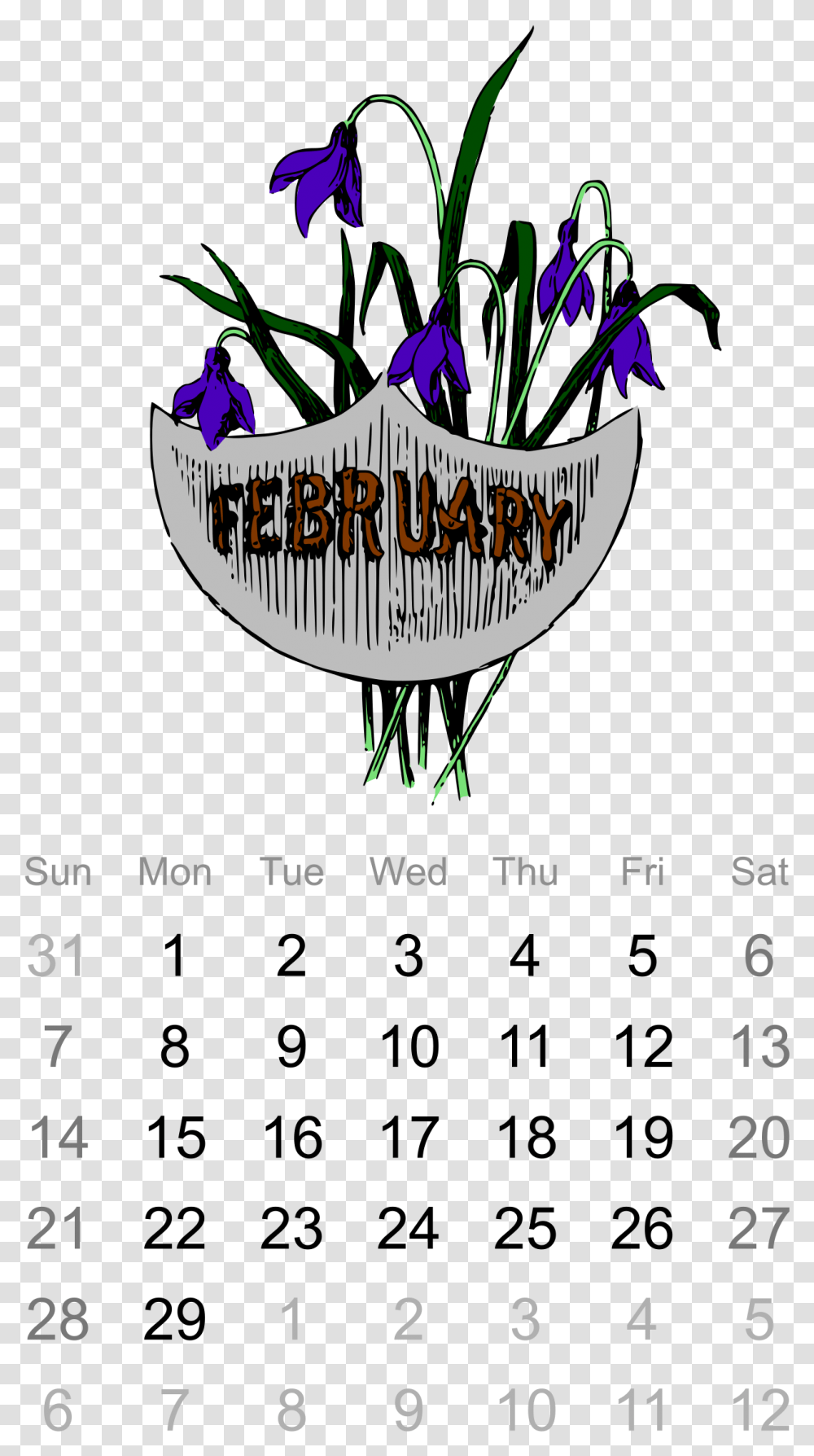 2016 February Calendar Clip Arts 2019 Desktop Calendar Wallpaper July, Logo, Number Transparent Png