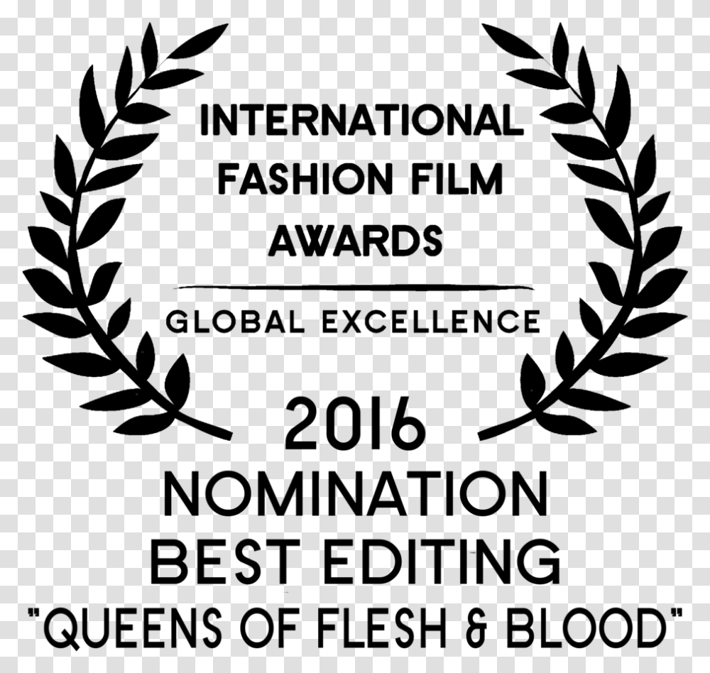 2016 Iffa Nomination Best Editing Queens Of Flesh Amp Film Festival Laurel, Nature, Outdoors, Astronomy, Outer Space Transparent Png