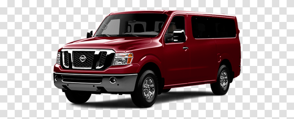 2016 Nissan Nv Cayenne Red Red Nissan Nv Passenger, Vehicle, Transportation, Van, Car Transparent Png