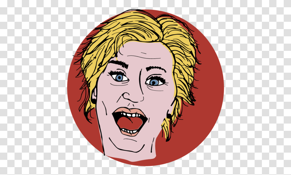 2016 Presidential Candidates Illustration, Face, Person, Head, Smile Transparent Png