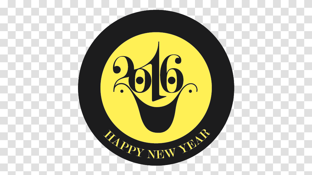 2016 Smiley Face Logo Greeting Circle, Label, Text, Symbol, Trademark Transparent Png