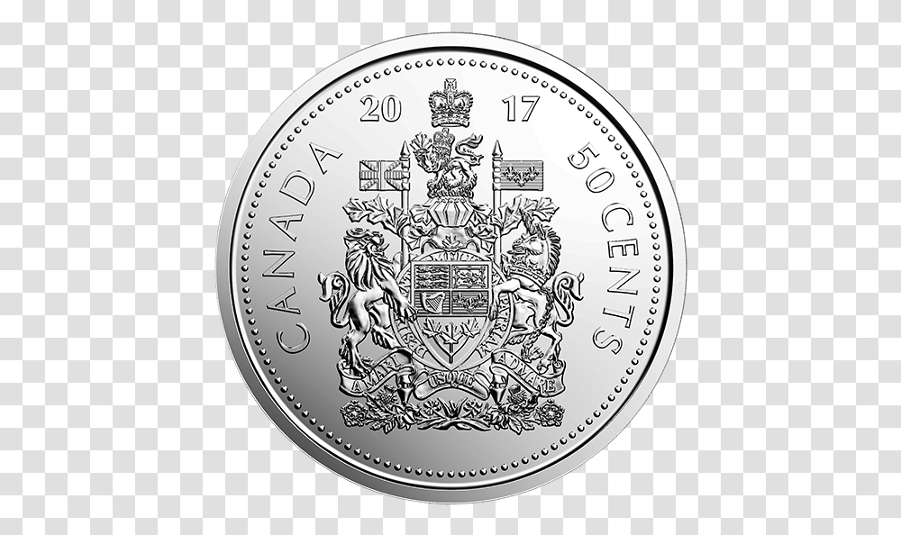 2017 2 X 50 Cent Special Wrap Rolls Canadian 50 Cent Coin 2019, Money, Nickel, Clock Tower, Architecture Transparent Png