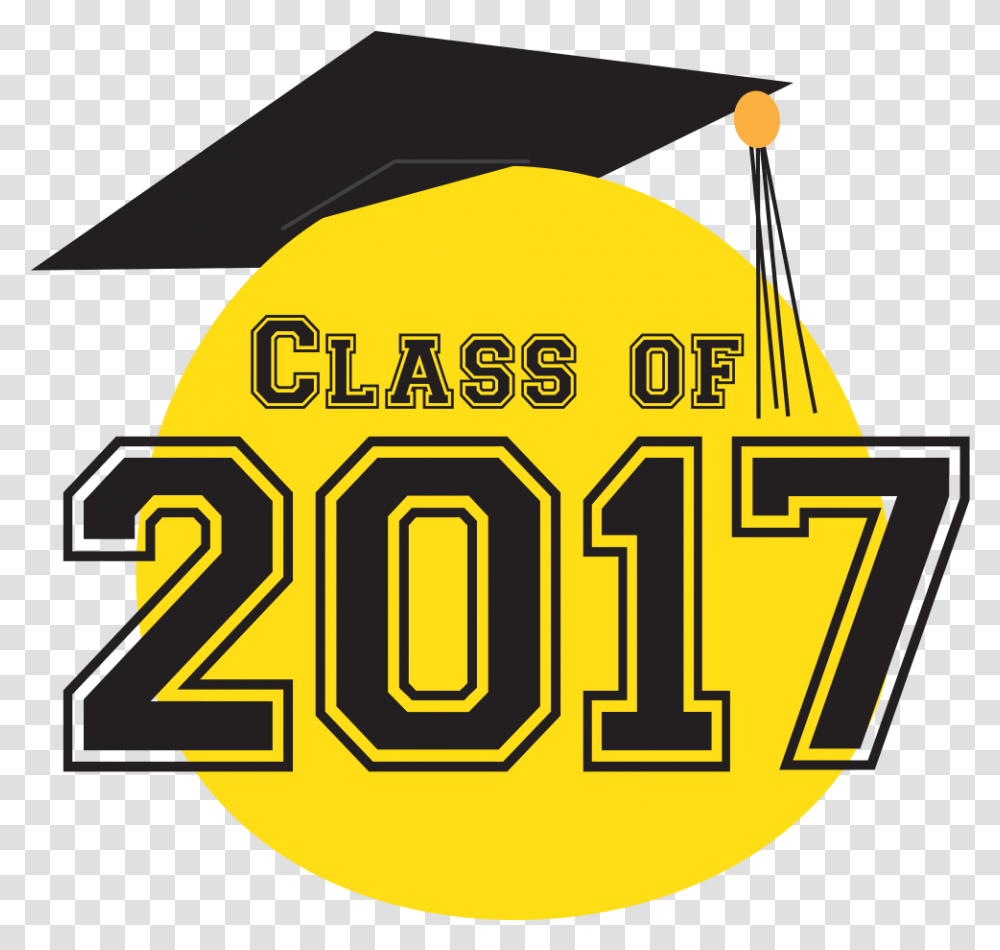 2017 Graduation Black And White Library Graduation 2017, Paper, Logo Transparent Png