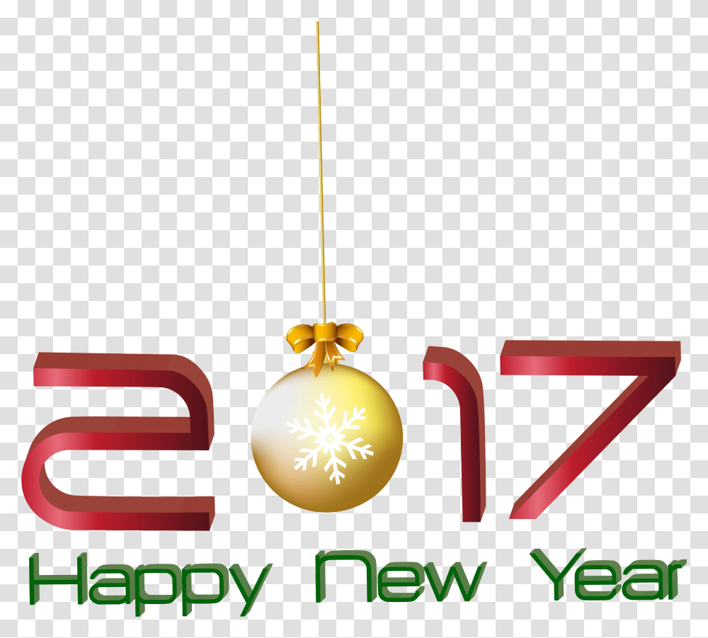 2017 Happy New Year Clip Art Image Fte De La Musique, Ornament, Lighting Transparent Png