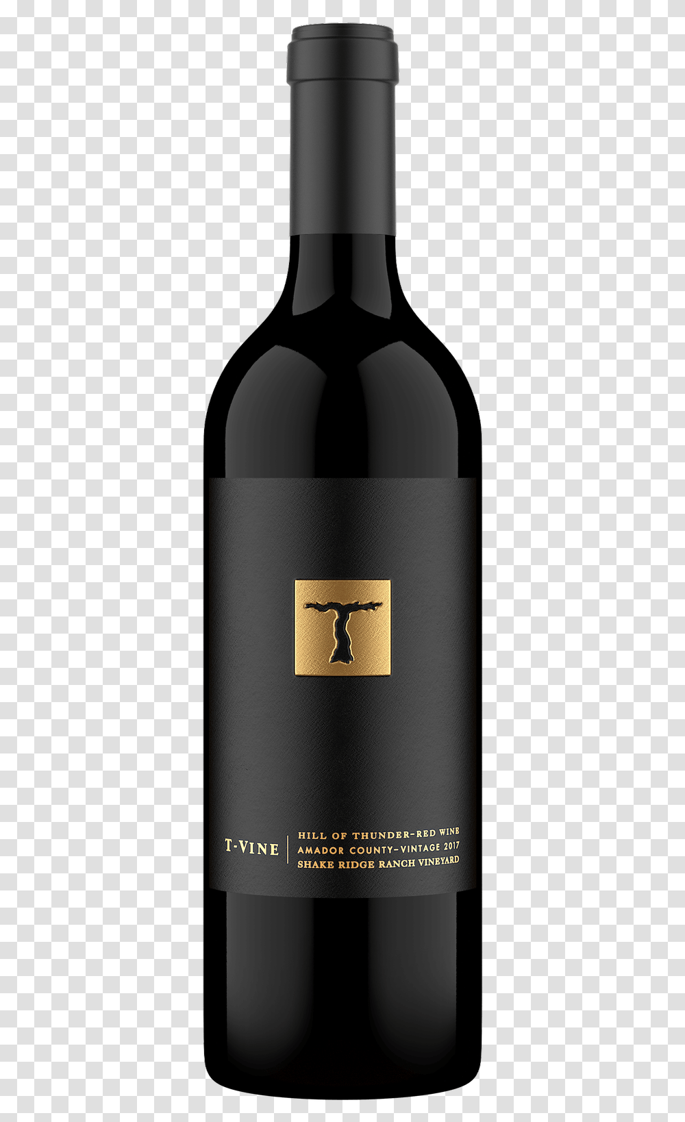 2017 Hill Of Thunder Red Wine Glass Bottle, Alcohol, Beverage, Drink, Wine Bottle Transparent Png