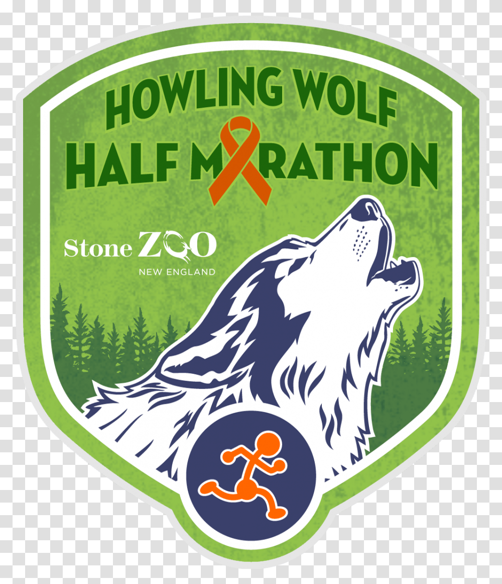 2017 Howling Wolf Logo Final Howling Wolf Half Marathon Course, Bird, Animal Transparent Png