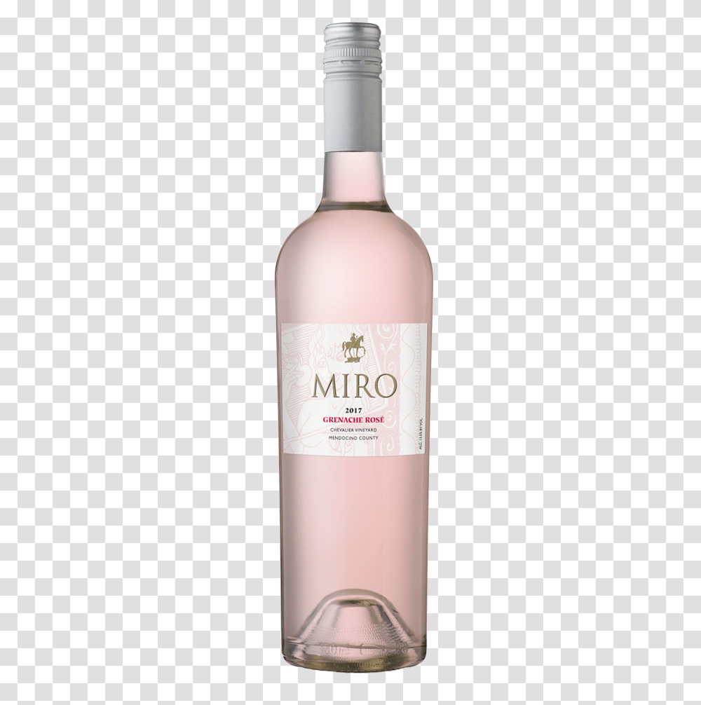 2017 Miro Cellars Grenache Ros Chevalier Vineyard Glass Bottle, Alcohol, Beverage, Drink, Liquor Transparent Png