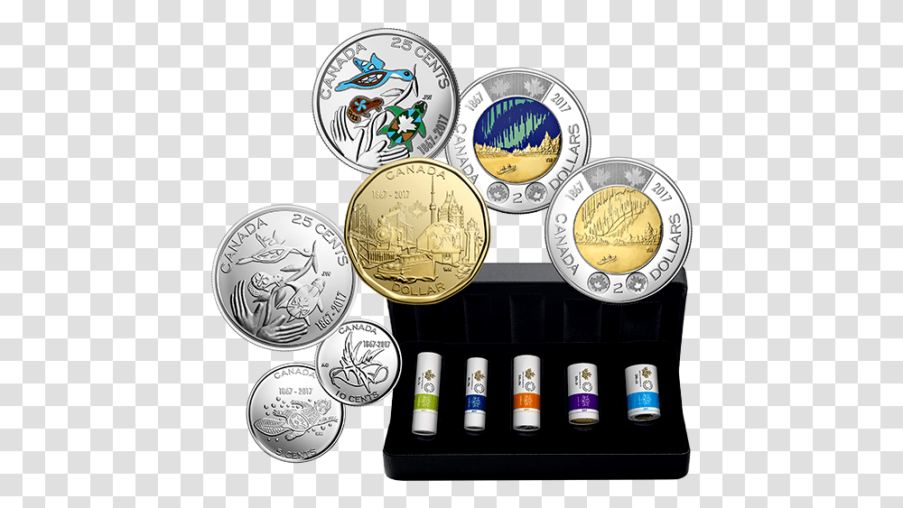 2017 My Canada My Inspiration Special Wrap Roll Collection, Coin, Money, Clock Tower, Architecture Transparent Png