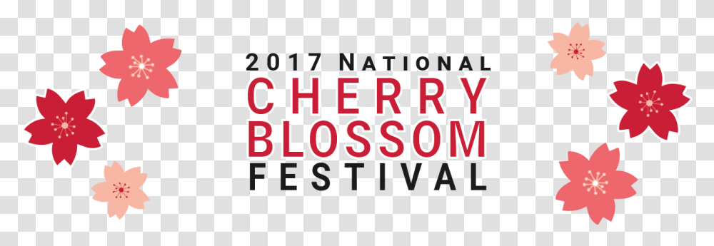 2017 National Cherry Blossom Festival Japan Cherry Blossom Logo, Number, Alphabet Transparent Png