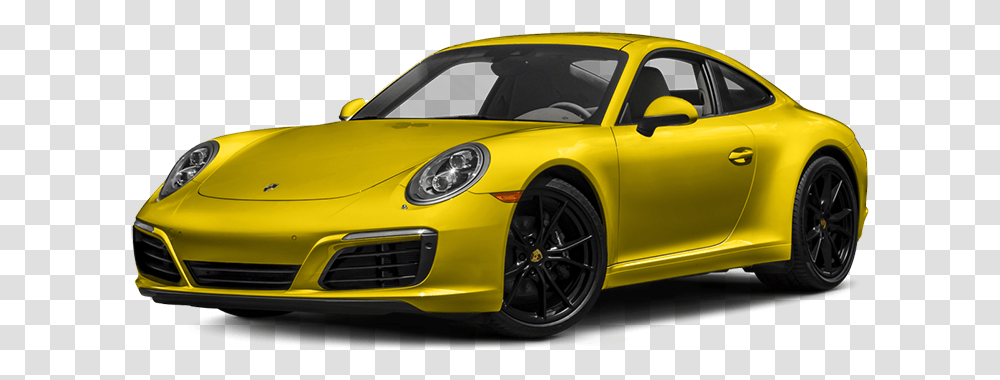 2017 Porsche 911 Yellow, Car, Vehicle, Transportation, Automobile Transparent Png