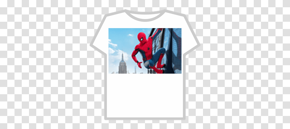 2017 Spidermanhomecomingwallpaperhd1 Roblox Spider Man Home Coming, Person, Outdoors, Costume, Clothing Transparent Png
