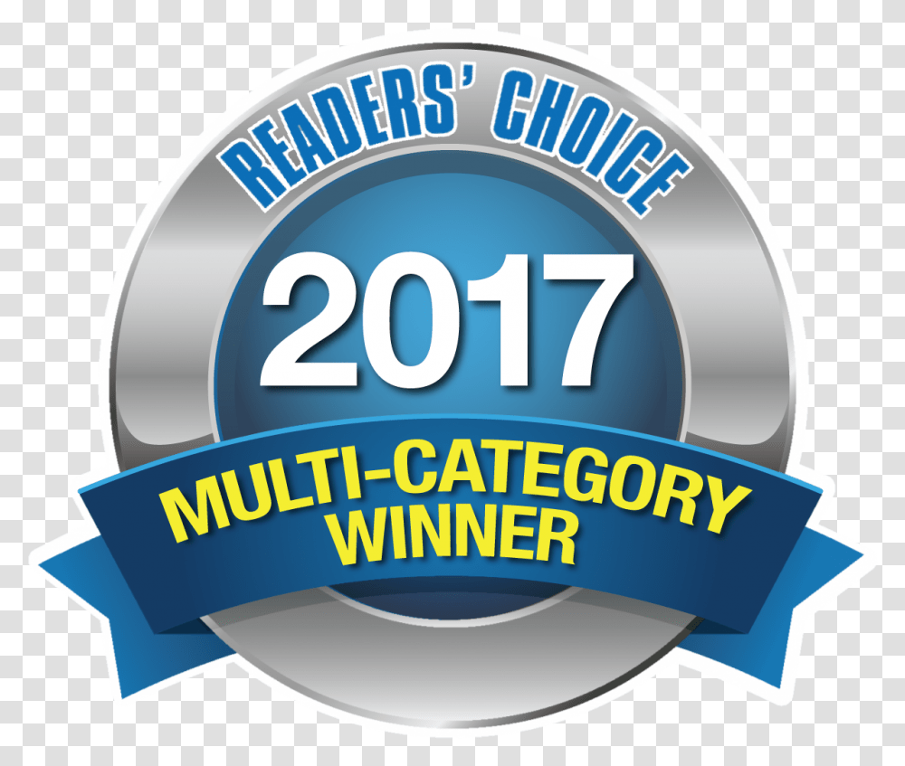 2017 Text Readers Choice Awards 2018, Label, Tape, Logo Transparent Png