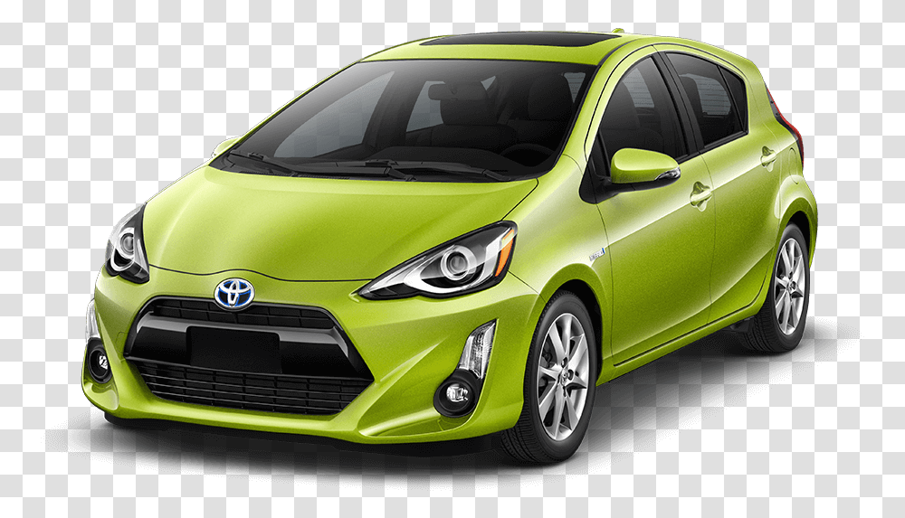2017 Toyota Prius C Green 2016 Prius C, Car, Vehicle, Transportation, Wheel Transparent Png