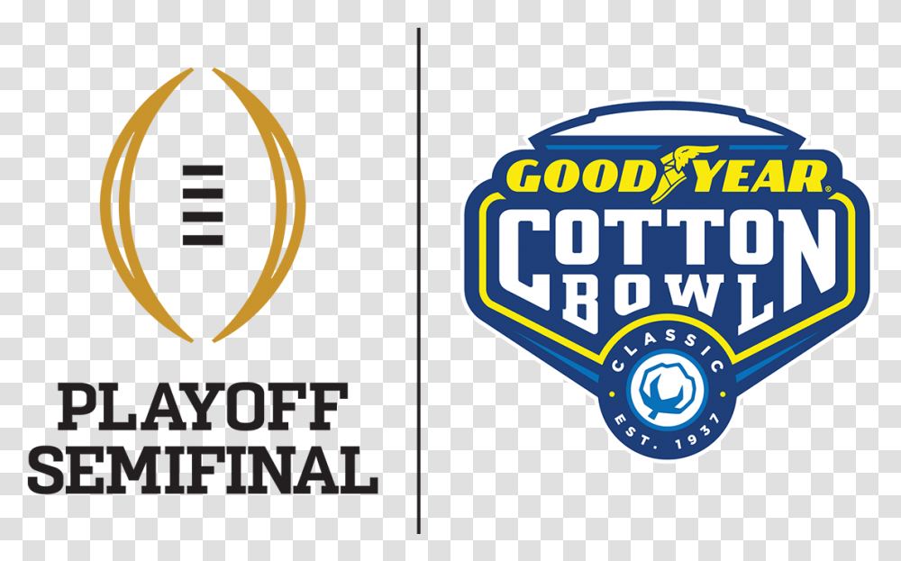 2018 19 Playoff Semifinals College Football Playoff 2015 Cotton Bowl Classic, Logo, Symbol, Trademark, Text Transparent Png